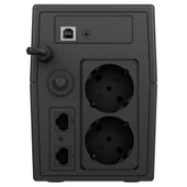 TESCOM LEO 800VA 5/10 dk (1x12v 9AH Akü) Line Interactive UPS thumbnail 4