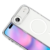 Apple iPhone 17 Air Kılıf M-safe Şarj Özellikli Kamera Korumalı Zore Kripto Kapak - 3