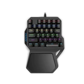 Rampage Palm KB-R77 Blue Switch Kablolu Mekanik Oyuncu Klavyesi - 1