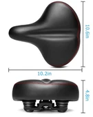 Bisiklet Yaylı Ve Silikon Sele Yumuşak Ve Rahat Bisiklet Koltuğu Elastomer Yaylı Bisiklet Selesi - 5