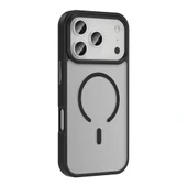 Apple iPhone 17 Pro Kılıf M-safe Şarj Özellikli Mat Arka Yüzey Zore Sio Kapak - 6