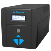 TESCOM LEO 1000VA 5/10 dk (2x12V 7AH Akü) Line Interactive UPS - 3