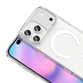 Apple iPhone 17 Pro Max Kılıf M-safe Şarj Özellikli Kamera Korumalı Zore Kripto Kapak - 3
