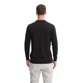 Slim Fit Viskon Karışımlı Basic Polo Yaka Kazak thumbnail 10