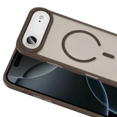 Apple iPhone 17 Air Kılıf M-safe Şarj Özellikli Mat Arka Yüzey Zore Sio Kapak - 8