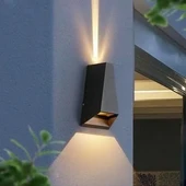 Elektrikle Çalışır, 6 Watt, 3200 Kelvin Sarı Işık Ledli İç Ve Dış Mekan Led Aplik, Çift Yönlü Aplik thumbnail 3