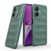 Oppo A3 Kılıf Esnek TPU Oyuklu Arka Yüzey Tasarımlı Zore Etnik Silikon Kapak - 9