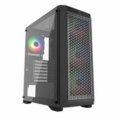 PowerBoost PB-PS5847B 600W 80+ USB 3.2 LED ATX Mid Tower Siyah Kasa thumbnail 1