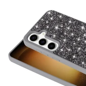 Galaxy A35 Kılıf Parlak Taşlı Tasarım Zore Pırlanta Kapak - 12