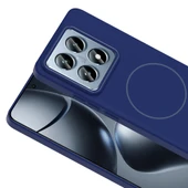 Xiaomi 14T Pro Kılıf M-safe Şarj Özellikli Zore Ruby Sert Kapak - 5