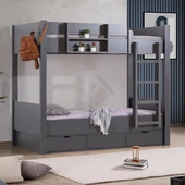 Ranza, Asya Ayrılabilir Çekmeceli Ranza 2 Adet Comfort Yatak thumbnail 11