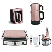 Fakir Mutfak Seti / Elektrikli Çeyiz Seti 4Lü Avantaj Plus Set Rosie Gold - 1