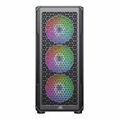 PowerBoost PB-P3385B 650W 80+ Bronz USB 3.2 LED ATX Mid Tower Siyah Kasa thumbnail 2