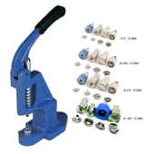 Tulumba Pres + 4 Farklı Model Çıtçıt Kalıbı ve 120 Takım Çıtçıt - 2