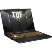 Tuf Gaming F16 FX607VU-RL001BS11 Intel Core Ultra 5 210H 32GB Ddr5 1tbssd 6gb Rtx 4050 140W Freedos 16” Fhd+ 144Hz Taşınabilir Bilgisayar thumbnail 2