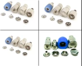 Tulumba Pres + 4 Farklı Model Çıtçıt Kalıbı ve 120 Takım Çıtçıt - 4