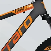 Carraro Force 900 520H Dağ Bisikleti Antrasit Gri Turuncu Beyaz - 2