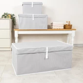 Çok Amaçlı Düzenleyici Kutu Mega Plus Gri 70x40x30cm thumbnail 2