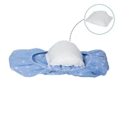 Sevi Bebe Bel Destekli Ana Kucağı Örtüsü ART-61 Mavi Yıldız thumbnail 2