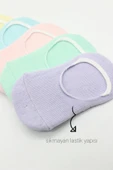 Bistyle 6'Lı Mix Babet Çorap 30101 Lila - 4