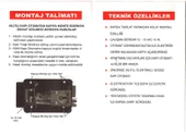 MUTLUSAN Kilitli Kapı Otomatiği 12v Bilyeli (Mekanik Butonlu) - 2