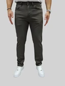 Erkek Enjoy Regular Fit Ligralı Koyu Gri Kot Pantolon - 3