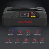 Lokithor JTC4250 12V/220V 4250Amp LiFePO4 Akıllı Akü Test + Akü Takviye + Akü Şarj Cihazı - 7