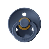 Bibs Colour Kauçuk Emzik 0-6 Ay Steel Blue - 2