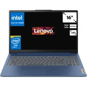 Ideapad Slim 3 16IRH10 I5-13420H 24 GB 1tb SSD UHD Graphics 16" Wuxga Windows 11 Pro Taşınabilir Bilgisayar 83K2001RTRCB4 thumbnail 1