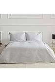 Karaca Home Josef Saten Çift Kişilik Nevresim Takımı Çizgili Gri thumbnail 1