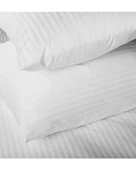 Lumira Çizgili Pamuk Saten Nevresim Takımı | Tek Kişilik Premium | 83 Tel Otel Serisi | 160x230 thumbnail 3