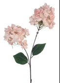 Yapay Çiçek Ortanca 90cm 2Toplu Pembe Tek Dal Kumaş Çiçek Uzun Dal thumbnail 1