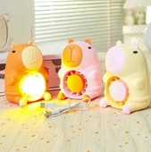 MASAÜSTÜ ŞARZLI ÖZEL FİGÜRLÜ SARI RENK IŞIKLI FAN - 6