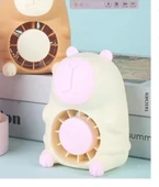 MASAÜSTÜ ŞARZLI ÖZEL FİGÜRLÜ SARI RENK IŞIKLI FAN - 4