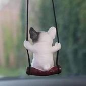 Sallanan Kedi Polyester Duvar Balkon Bahçe Süsü 4 FARKLI RENK - 5