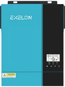 Exelon 24 V Volt 3000 W Watt 3 Kw Mppt Tam Sinus Akıllı Inverter 220 Volt Çevirici Invertör thumbnail 1