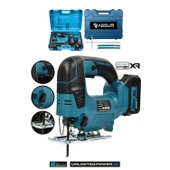 Profesyonel 21v Çift Akülü Metal Şanzıman Dekupaj Testere Makinesi ASSUR thumbnail 1