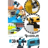 21V Çift Akülü 300 Mm Vernik Sprey Boya Püskürtme Makinesi ASSUR - 2