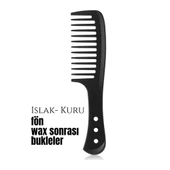 ModaCar Bukleli Saç Fön Wax Sonrası Tarak Karbon Nano Absolute Professional - 1