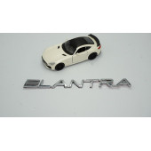Hyundai Elantra Bagaj 3M 3D Krom ABS Yazı Logo Amblem - 2