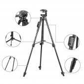 Yunteng Vct 5208 Bluetooth Kablosuz Bağlantılı Tripod 3 Ayak - 5