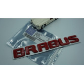 DK Tuning Brabus Kırmızı Metal Bagaj Yazı Logo Benz İle Uyumlu thumbnail 5