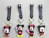 Mickey - Minnie Mouse Silikon Anahtarlık - 1