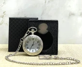 Özel Kutulu Gümüş Köstekli Saat - 1