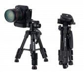 Jmary KP-2203 Profosyonel Tripod Fotoğraf Video Kamera Cep Telefonu - 4