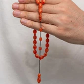 Sıkma Kehribar Tesbih - 2