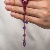 Sıkma Kehribar Tesbih - 3