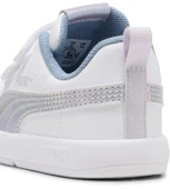 Puma Courtflex V3 SpaceBelle VInf 404346 Ortopedik Bebek Çocuk Spor Ayakkabı thumbnail 5
