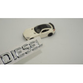 Benz Diesel Bagaj 3M 3D Krom ABS Yazı Logo Amblem - 1