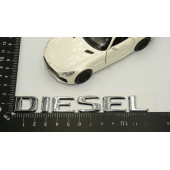 Benz Diesel Bagaj 3M 3D Krom ABS Yazı Logo Amblem - 6